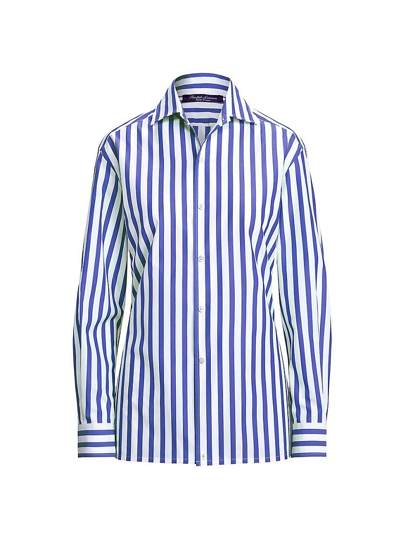 Capri Striped Button-Up Shirt | Saks Fifth Avenue
