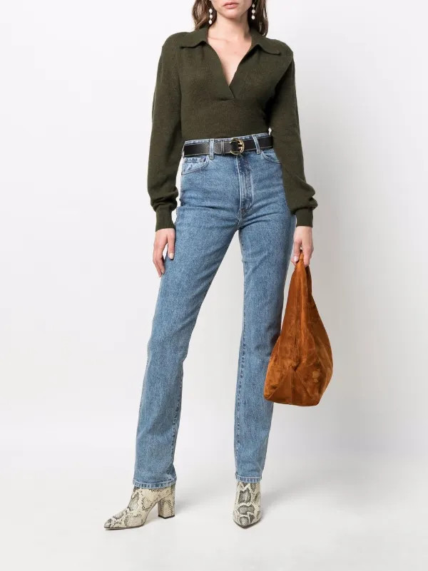 Daria straight-leg jeans | Farfetch (AU)