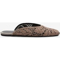 SS26 Crochet Mules Taupe | Size: 37 | Color: Beige | Curio