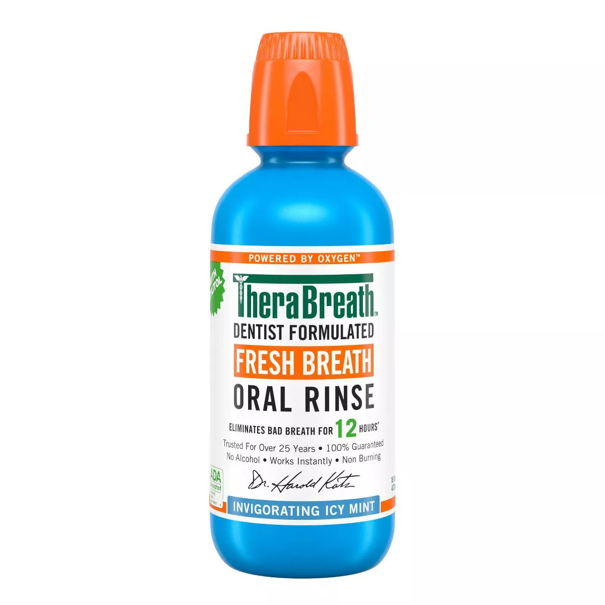 TheraBreath Fresh Breath Mouthwash - Icy Mint | Target