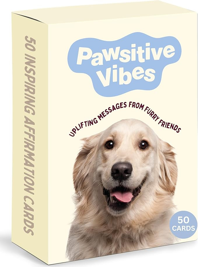 Gift for Dog Lovers | 50 Cards for Stress & Anxiety Relief with Positive Affirmations & Proven Se... | Amazon (US)