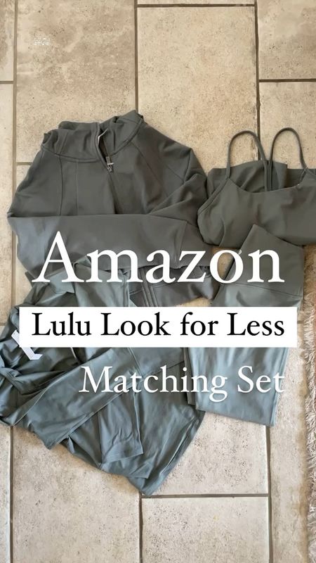 . Remind me so much of lulu but a fraction of the cost. Full try on in stories 💕✨
.
#amazon #amazonfashion #amazonfinds #casualoutfit #lulu #loungesets #loungewear #workoutclothes #casualstyle 

#LTKsalealert #LTKfindsunder50 #LTKfitness