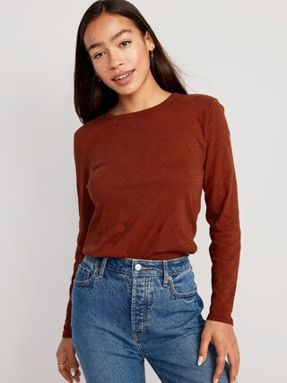 EveryWear Long-Sleeve T-Shirt for Women | Old Navy (US)
