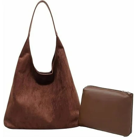 suede purses for women, suede bag, suede bags for women, slouchy bags for women, suede hobo bags for women, Slouchy Tote for Travel, Shopping, Work, Coffee | Walmart (US)