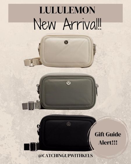New arrival at Lululemon! Check out the crossbody camera bag that comes in 5 different colors! Shop now before they sell out! 

#LTKunder100 #LTKGiftGuide #LTKsalealert