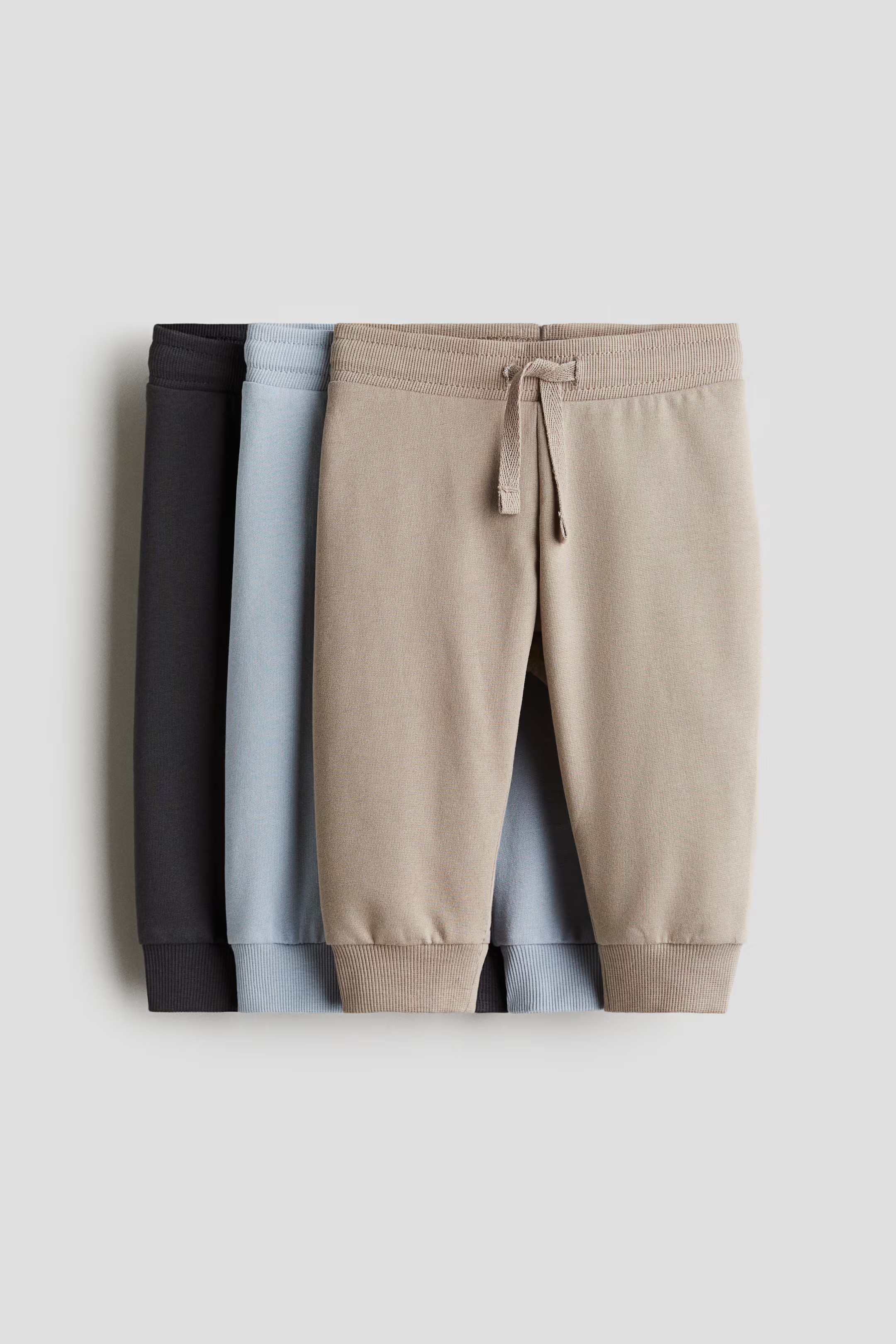 3-pack Cotton Joggers | H&M (US + CA)
