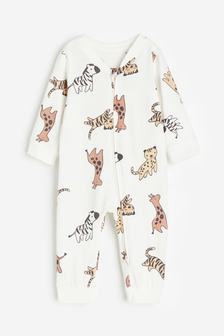 Pijama entero con cremallera | H&M (FR, IT, ES, PT, BE)