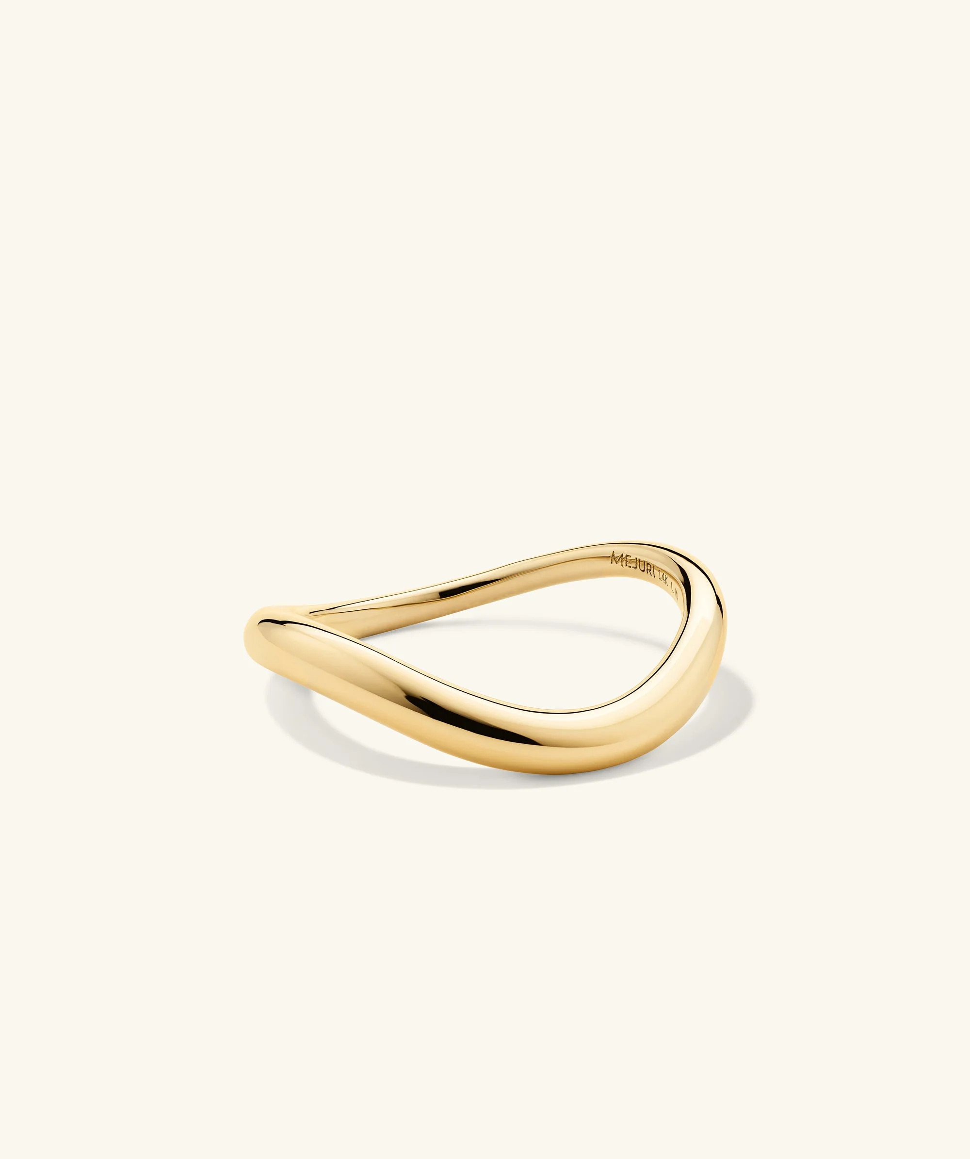 Dôme Figure Slim Ring | Mejuri Fine Crew