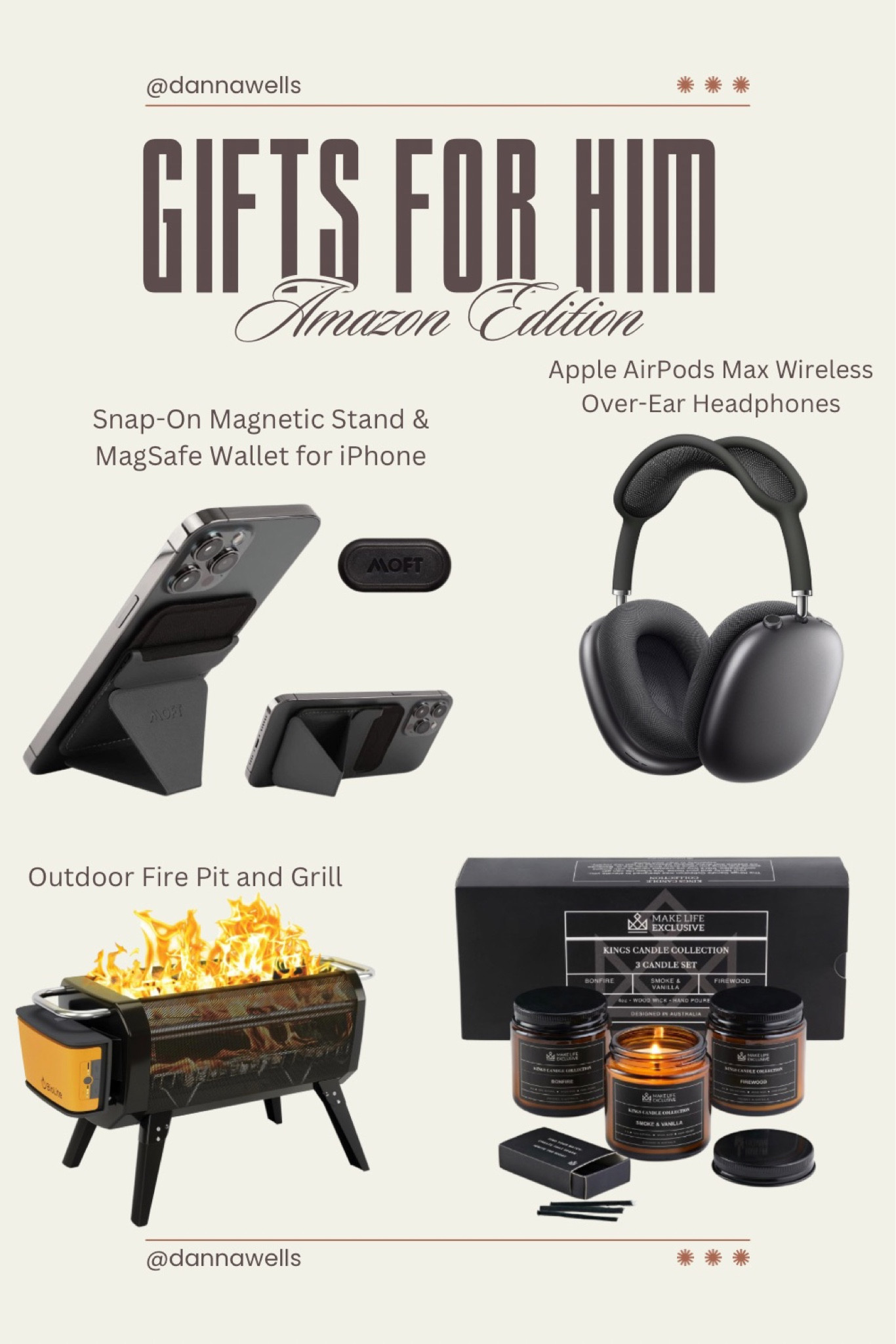 Gifts for him // gift ideas // gifts he will love // Christmas gifts // gift guide // gifts 



#LTKmens #LTKGiftGuide #LTKhome