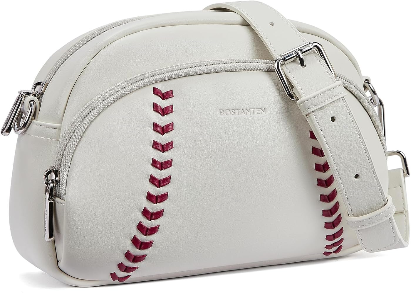 BOSTANTEN Baseball Crossbody Purses for Sport Mom Small Shoulder Bag Vegan Leather Women Handbags... | Amazon (US)