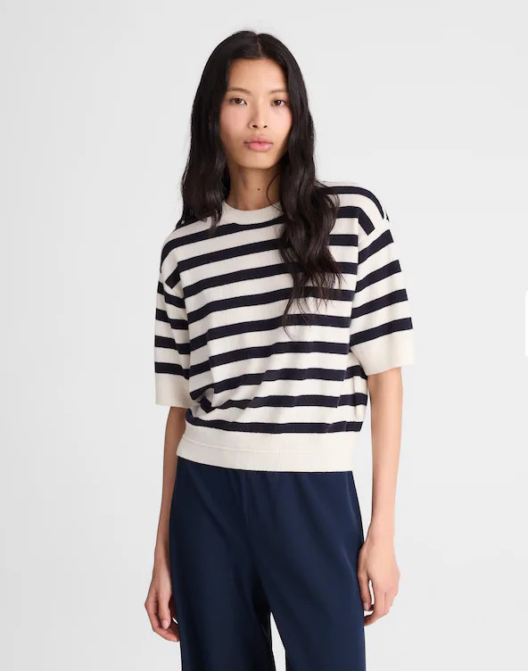 Relaxed Sweater Tee in 100% Cashmere | Madewell