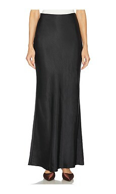 L'Academie Emmeline Maxi Skirt in Black from Revolve.com | Revolve Clothing (Global)