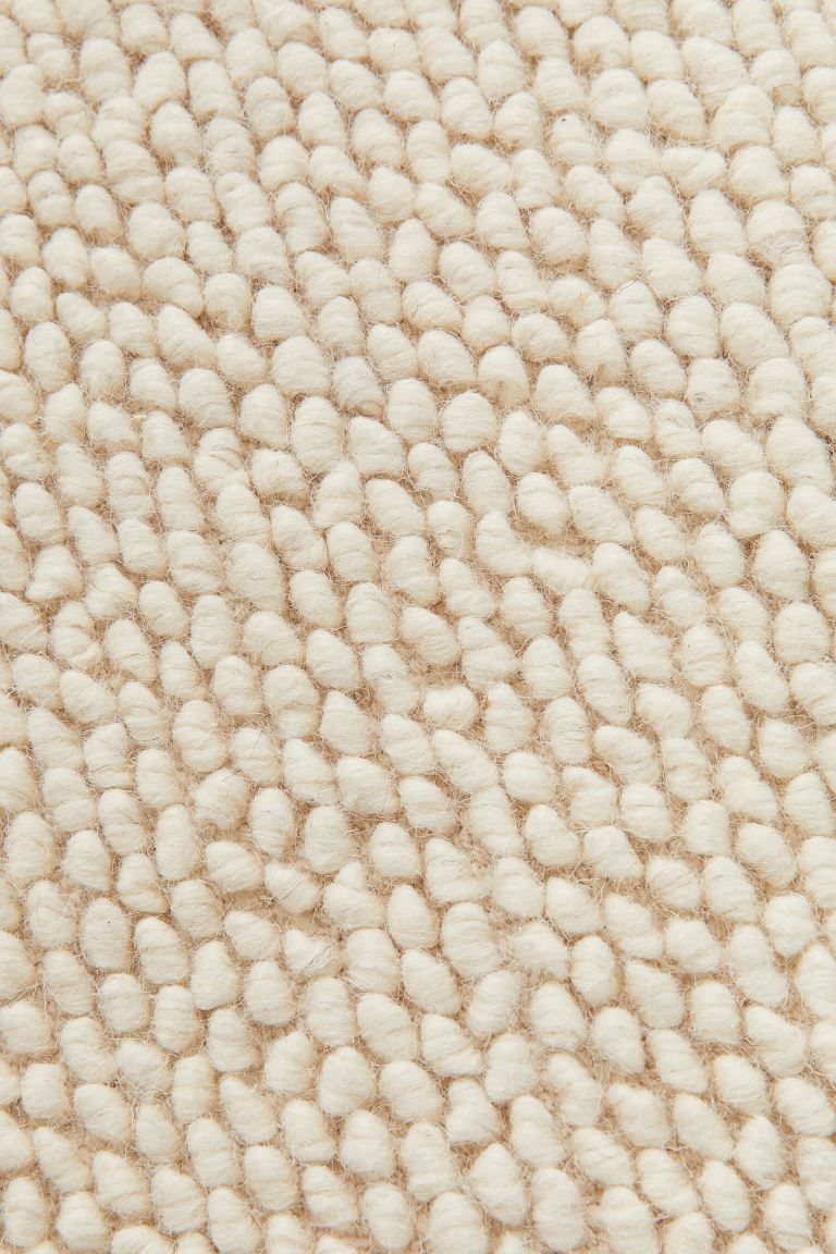 Textured-weave Wool-blend Rug | H&M (US)