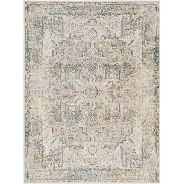 Oriental Area Rug in Gray | Wayfair North America