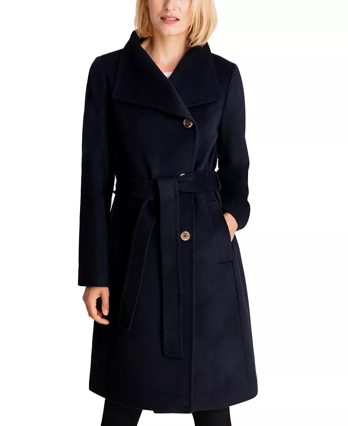 Michael kors petite hot sale asymmetrical coat