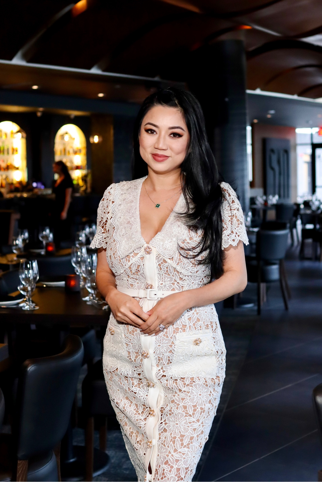 self-portrait Lace Midi Dress in … curated on LTK