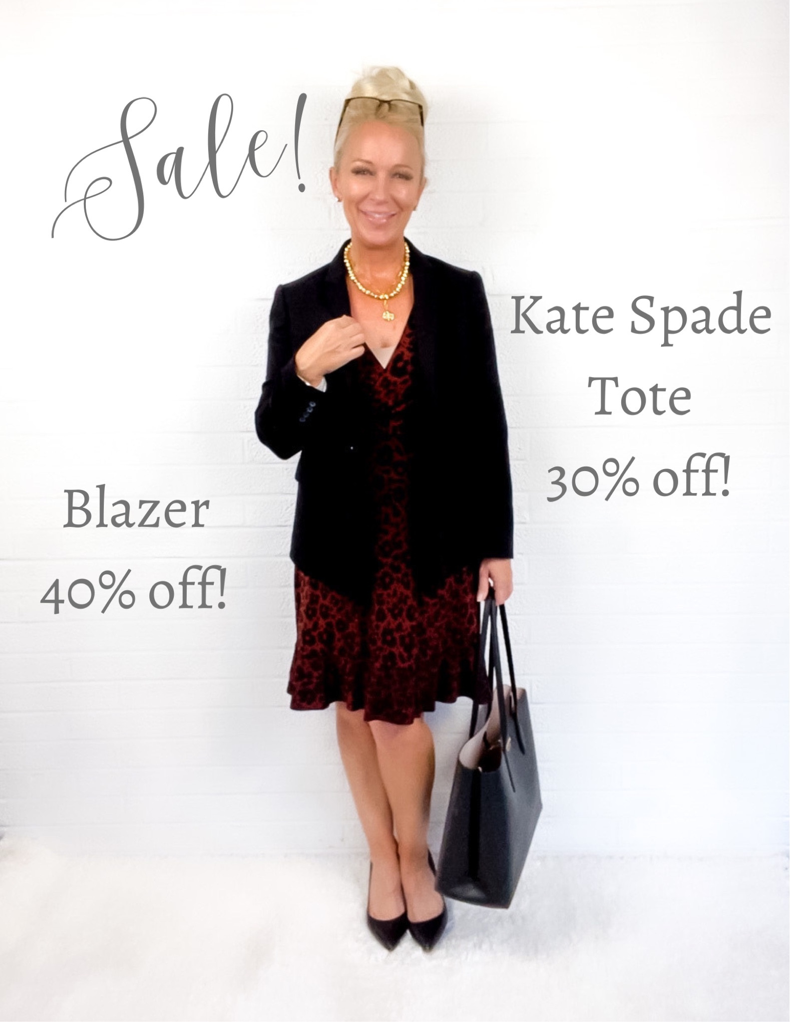 TODAY ONLY - SALE! Blazer is 40% off…Kate Spade tote is 30% off!

Work wear / work outfit / professional / business

#LTKworkwear #LTKsalealert #LTKitbag