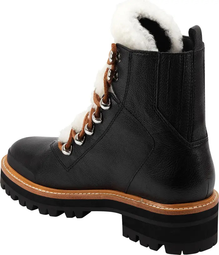 Izzie Genuine Shearling Lug Sole Boot (Women) | Nordstrom