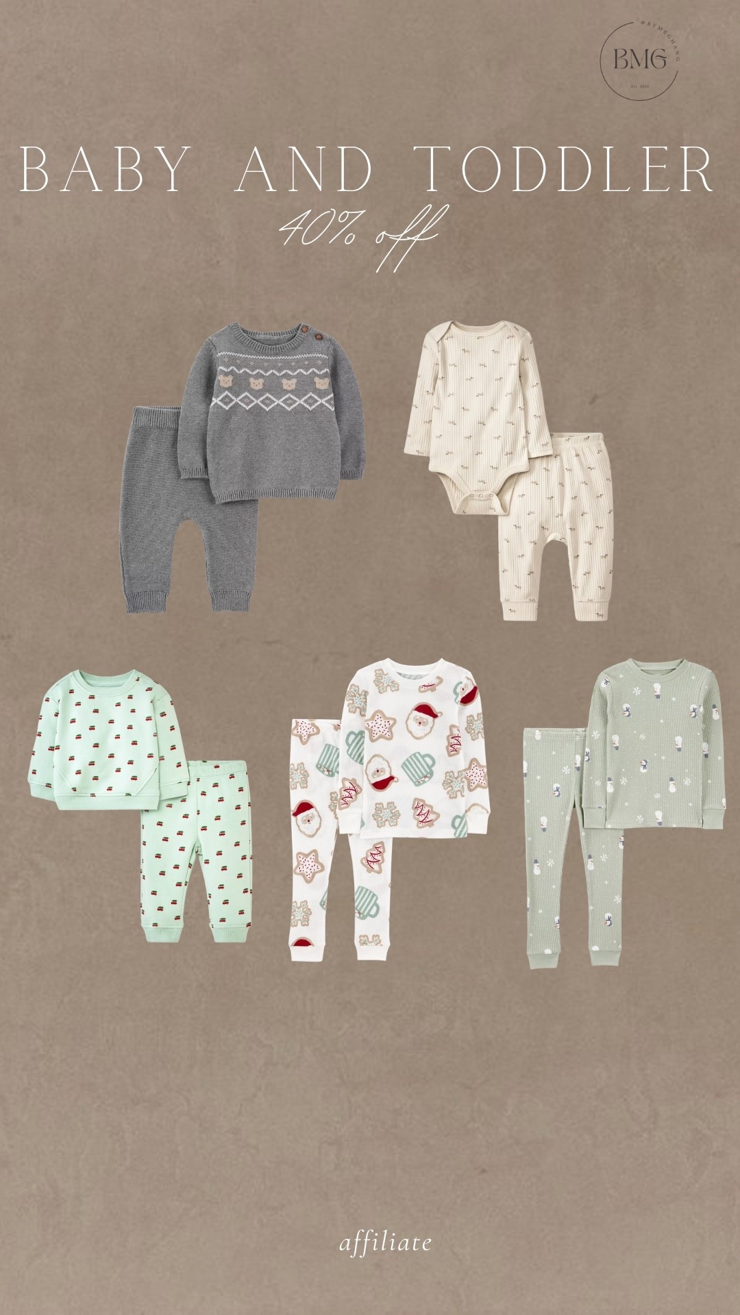 40% off all toddler and baby clothes today only - here's what I ordered for my son! I love the bear sweater set so much and the Christmas Jammie's and sweat suit are really cute, too! 

#LTKBaby #LTKHoliday