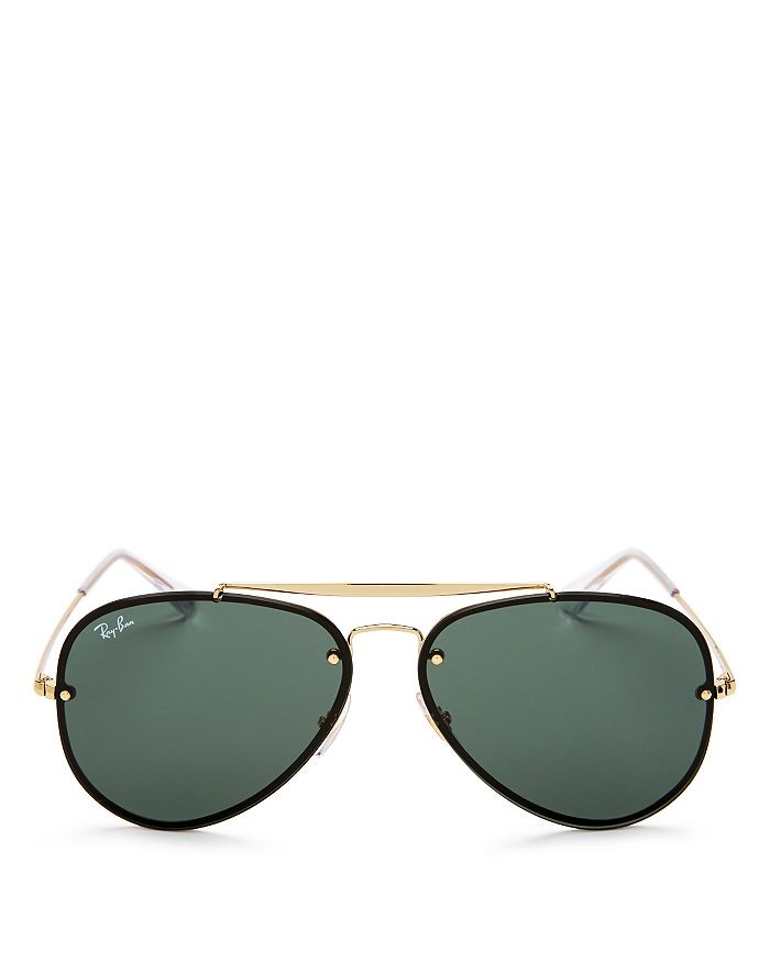 Unisex Blaze Aviator Sunglasses, 61mm | Bloomingdale's (US)