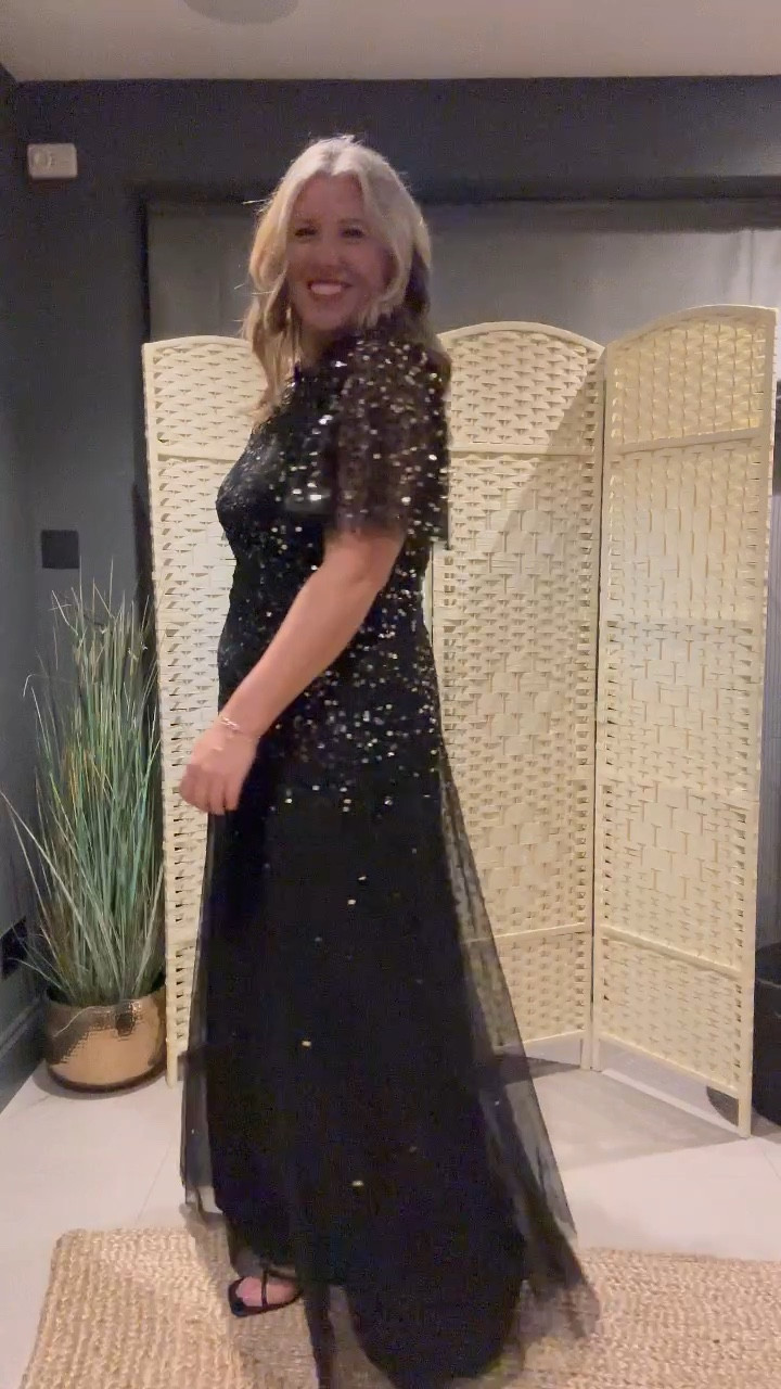 Black tie event dress, Partywear, sequin dress 

#LTKstyletip #LTKeurope