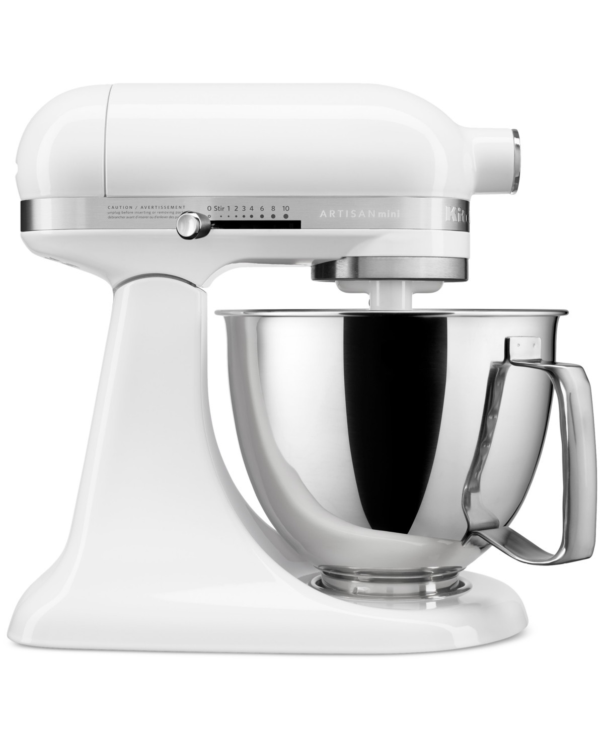 KitchenAid Artisan Mini 3.5 Quart Tilt-Head Stand Mixer - White | Macy's