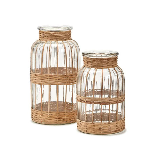 Bar Harbor Bamboo Vase | Cailini Coastal