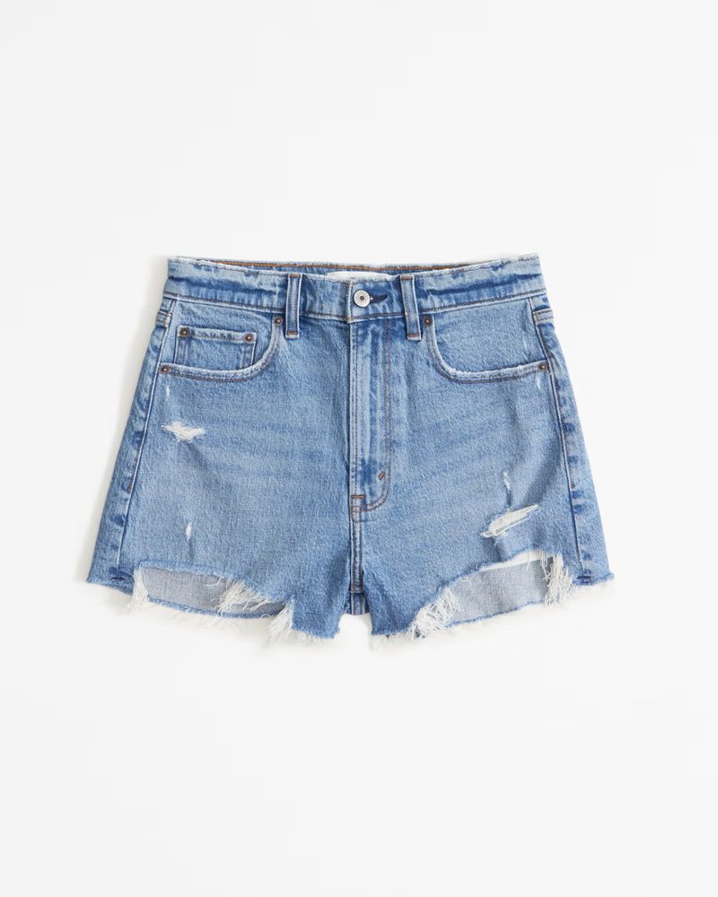 High Rise Mom Short | Abercrombie & Fitch (US)