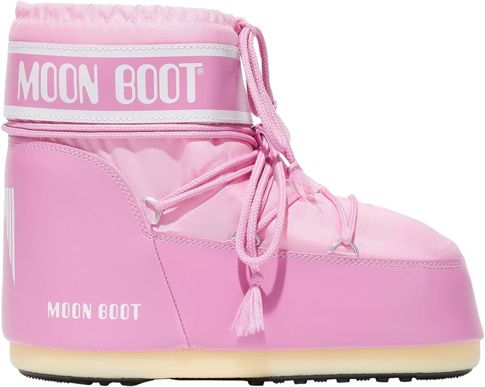 Amazon.com: Moon Boot, Icon Low Nylon Unisex Boots, 36/38, Pink : Luxury Stores | Amazon (US)
