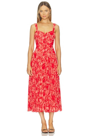 Cinq a Sept Botanical Floral Pascual Dress in Bisou Multi from Revolve.com | Revolve Clothing (Global)