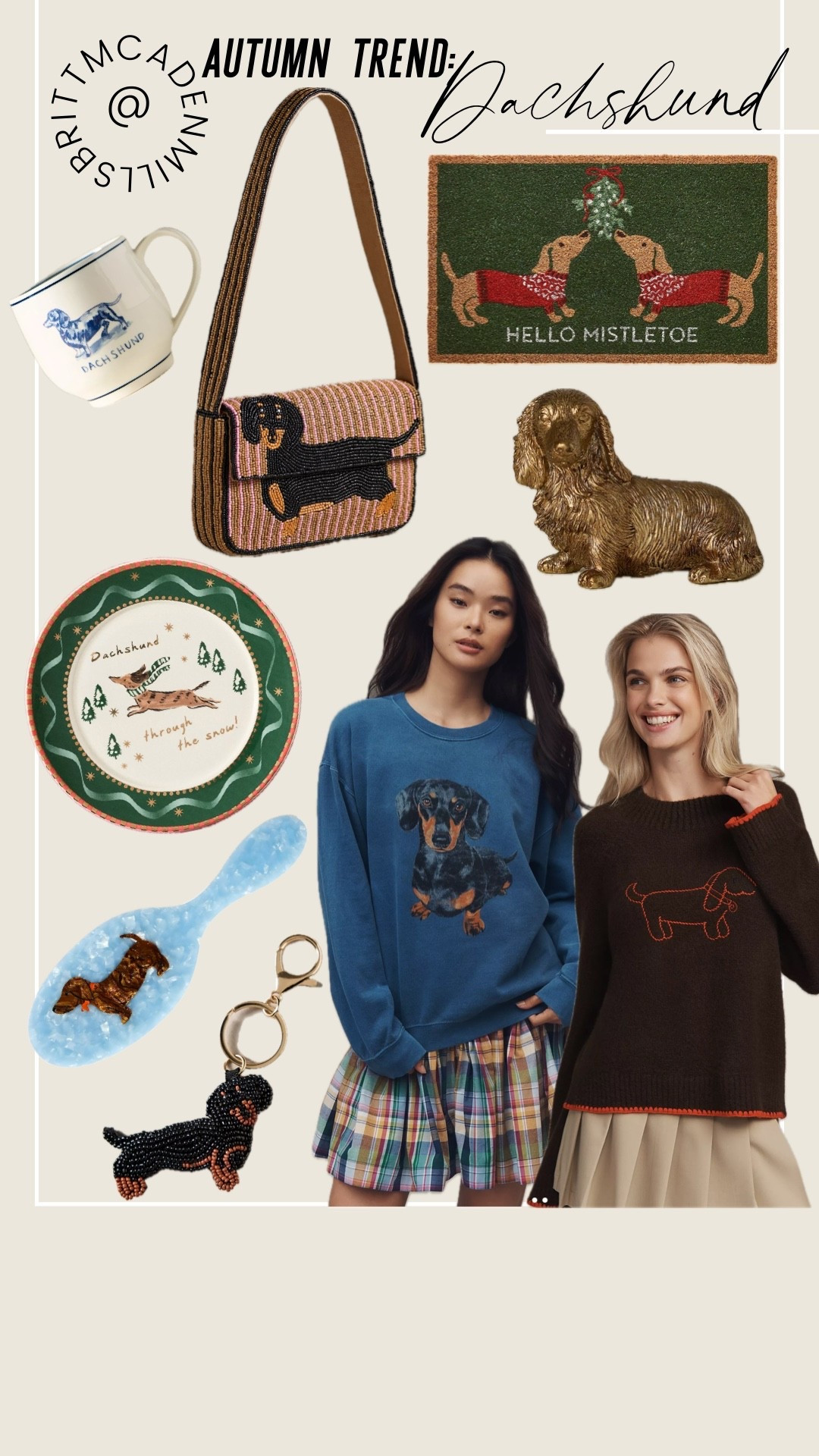 Dachshund fashion and home decor is top trending for autumn winter. Gift the cutest dachshund handbag, accessories and sweaters to a dog lover. Dachshund Christmas decor, dachshund bag charm, beaded handbag, statement handbag, dachshund sweater, Anthropologie sale anthro finds 

#LTKItBag #LTKFindsUnder100 #LTKSeasonal