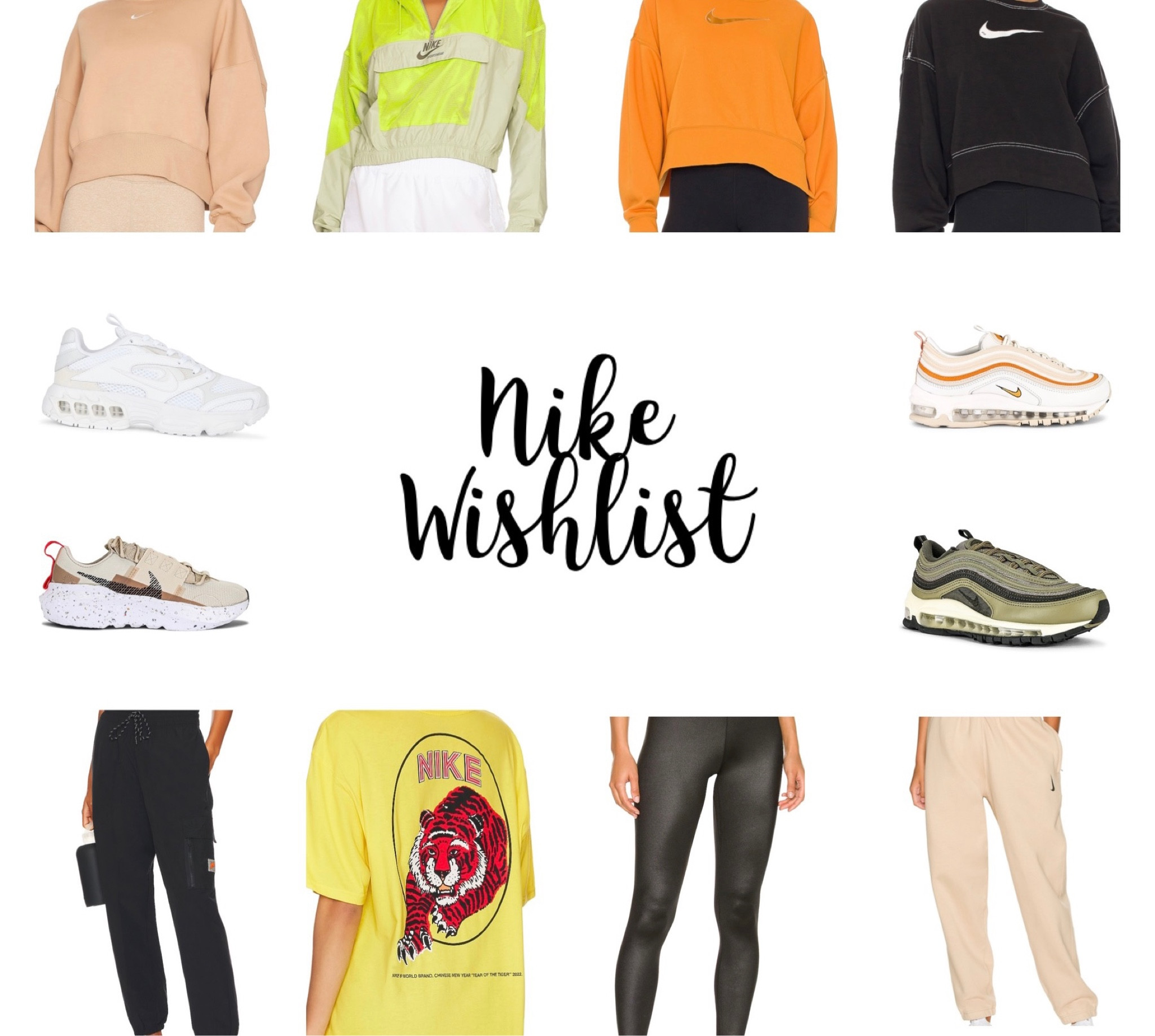 Nike Wishlist. 

XX

#LTKfit #LTKHoliday #LTKGiftGuide