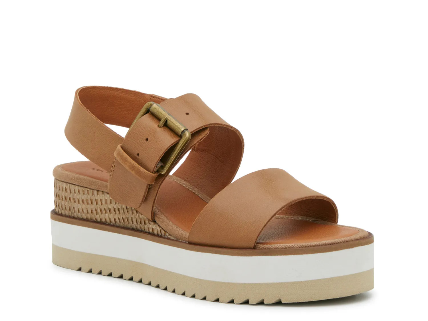 Lucky Brand Tebra Wedge Sandal | DSW