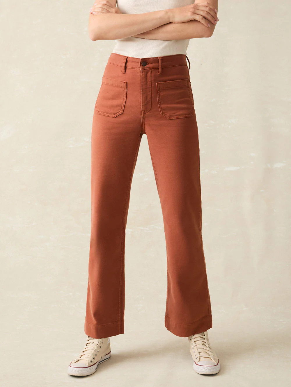 Stretch Terry Patch Pocket Pant | Faherty