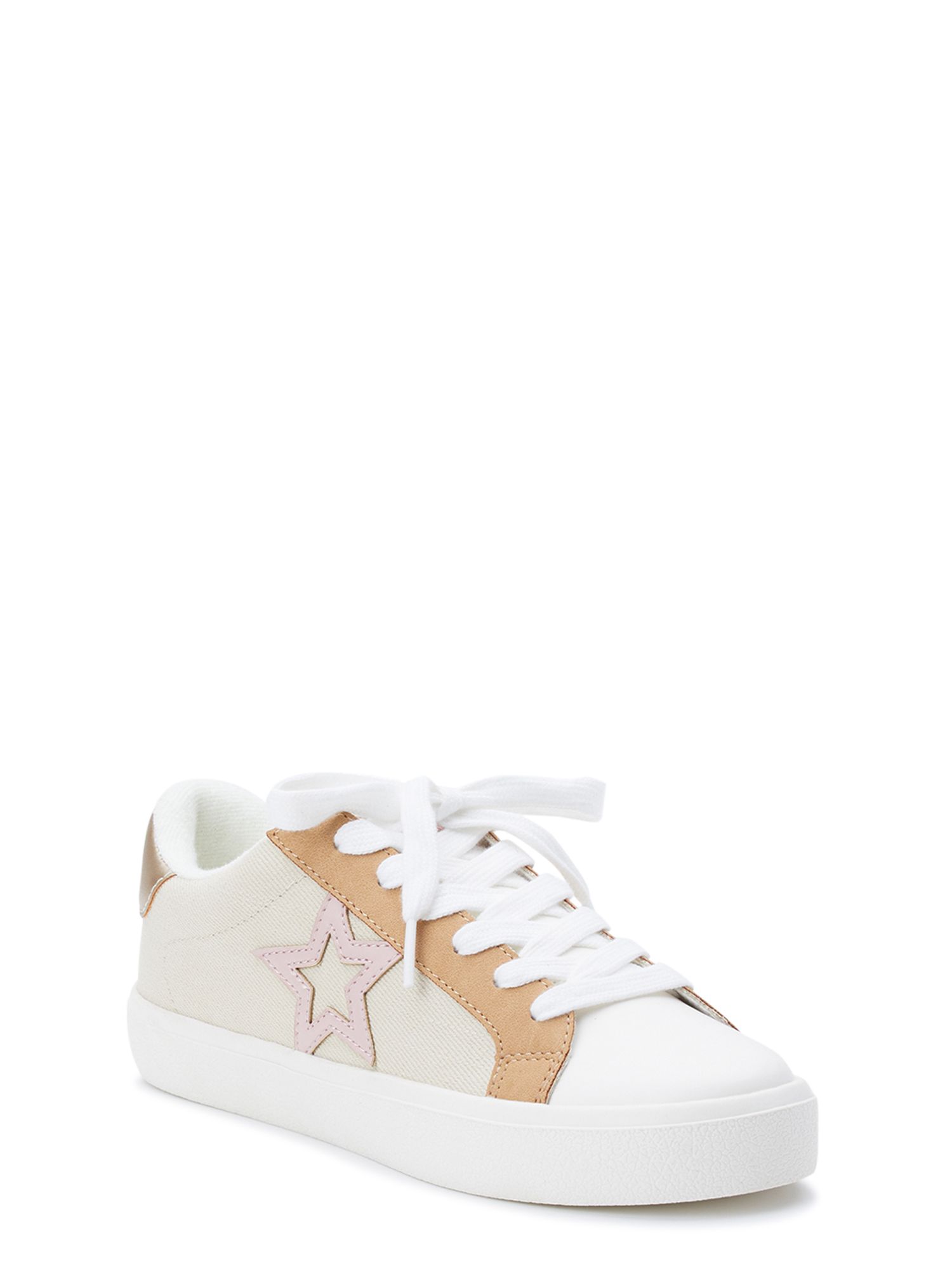 No Boundaries Women's Low Star Sneakers | Walmart (US)