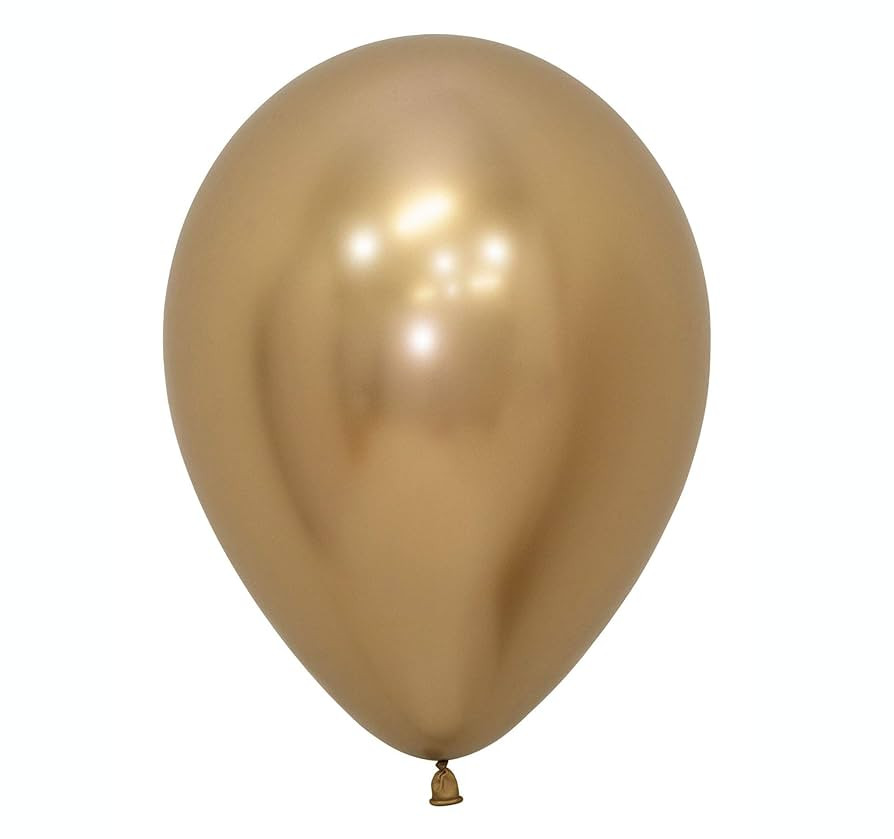 Sempertex Reflex Gold Latex Balloons 11” | Amazon (US)