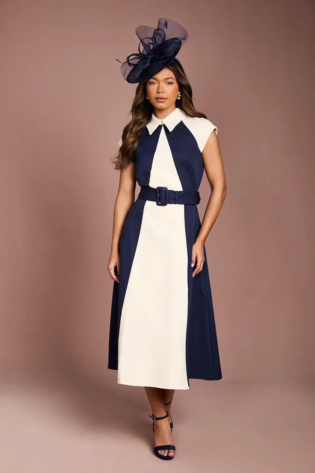 Dresses | Colour Block Panelled Midi Dress | Coast | Debenhams UK