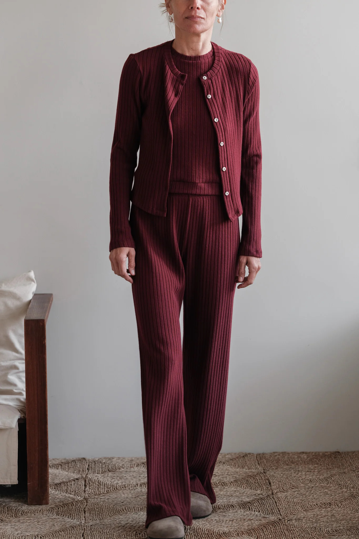 The Sweater Rib Cardi | DONNI.