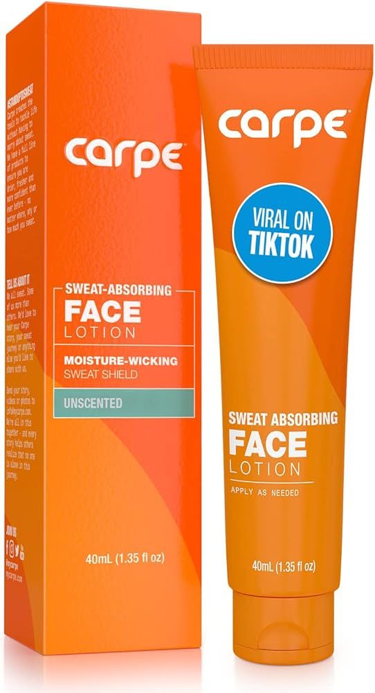 Carpe Sweat Absorbing Face - Helps Keep Your Face, Forehead, and Scalp Dry - Sweat Absorbing Gell... | Amazon (US)