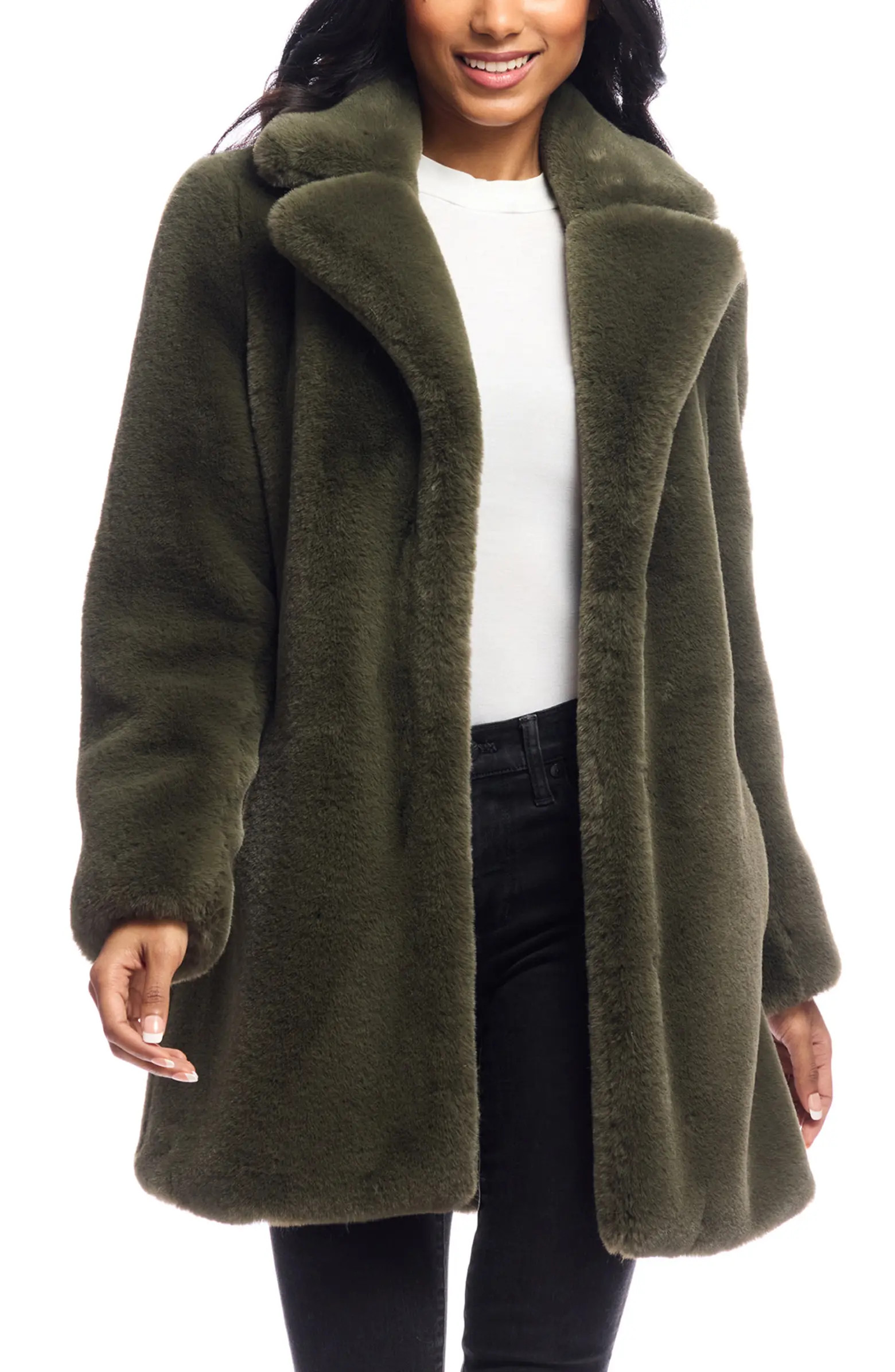 Le Mink Faux Fur Jacket | Nordstrom