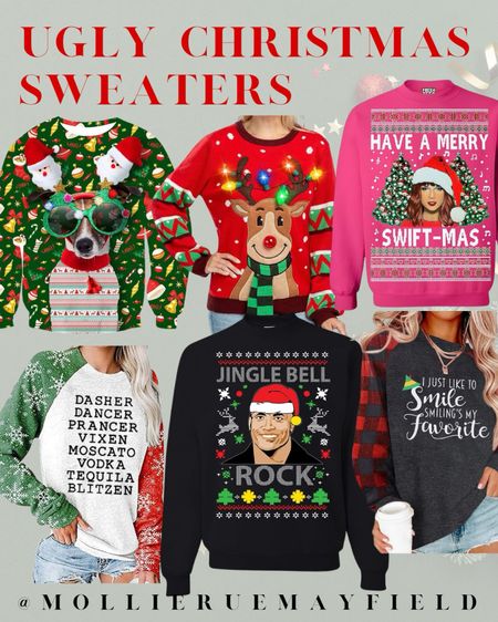 Ugly Christmas 🎄 sweaters from Amazon!

#LTKSeasonal #LTKHoliday #LTKGiftGuide