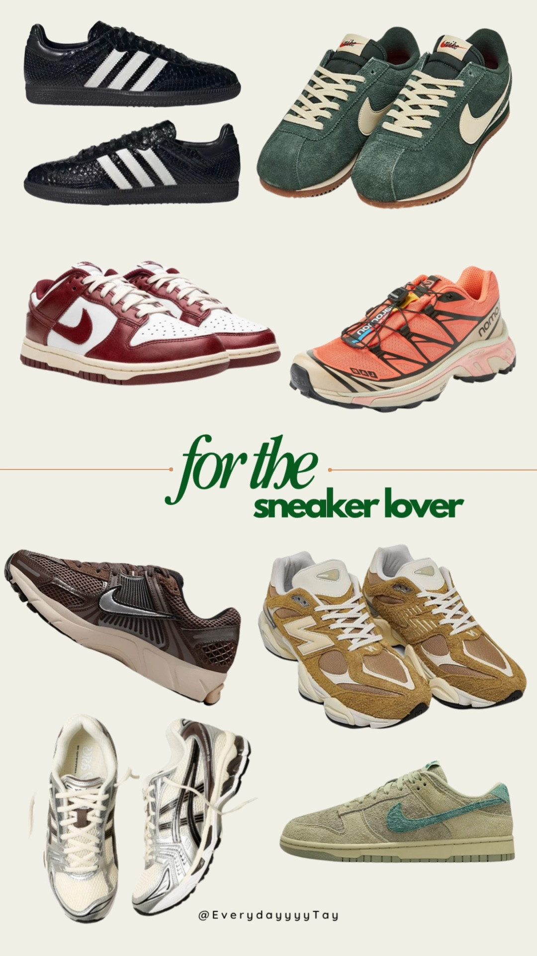 Gift guide for the sneaker lover! 

#LTKShoeCrush #LTKGiftGuide #LTKWatchNow