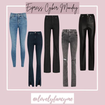 Express Cyber Monday sale! Everything is 50% off! Express jeans are so great, perfect straight leg, flared jeans, skinny jeans, and ripped jeans to choose from. Xoxo!

Fall trending jeans styles like straight leg jeans, curvy jeans, Fall trends, Fall styles, Fall outfits, Fall transitional outfits, Fall transition outfit, school jeans, college essentials, dorm room essentials, Fall looks, fall jeans, winter trends, winter jeans, jean trends, back to school, teacher outfits, concert outfits, winter outfits, summer outfits, spring outfits, work wear, business casual, patchwork jeans, colorblock jeans, flare jeans, butterfly, butterflies, straight leg jeans, baggy jeans, curvy love jeans, business chic, everyday style, everyday outfits, teacher outfits, campus outfit, college student, school outfit, white jeans, black jeans, light wash, dark wash, distressed,  #LTKFall #LTKWinter 

Follow my shop @lovelyfancyme on the @shop.LTK app to shop this post and get my exclusive app-only content!

#liketkit 
@shop.ltk 

#LTKU #LTKunder50 #LTKcurves #LTKHoliday #LTKsalealert #LTKunder100 #LTKworkwear #LTKCyberweek #LTKGiftGuide #LTKSeasonal #LTKstyletip #LTKtravel