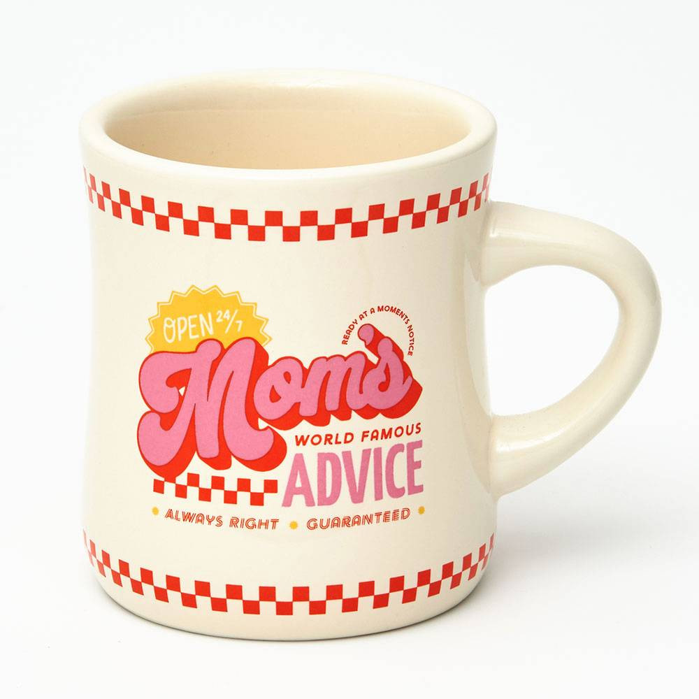 Mom's Advice Diner Mug | Paper Source | Paper Source