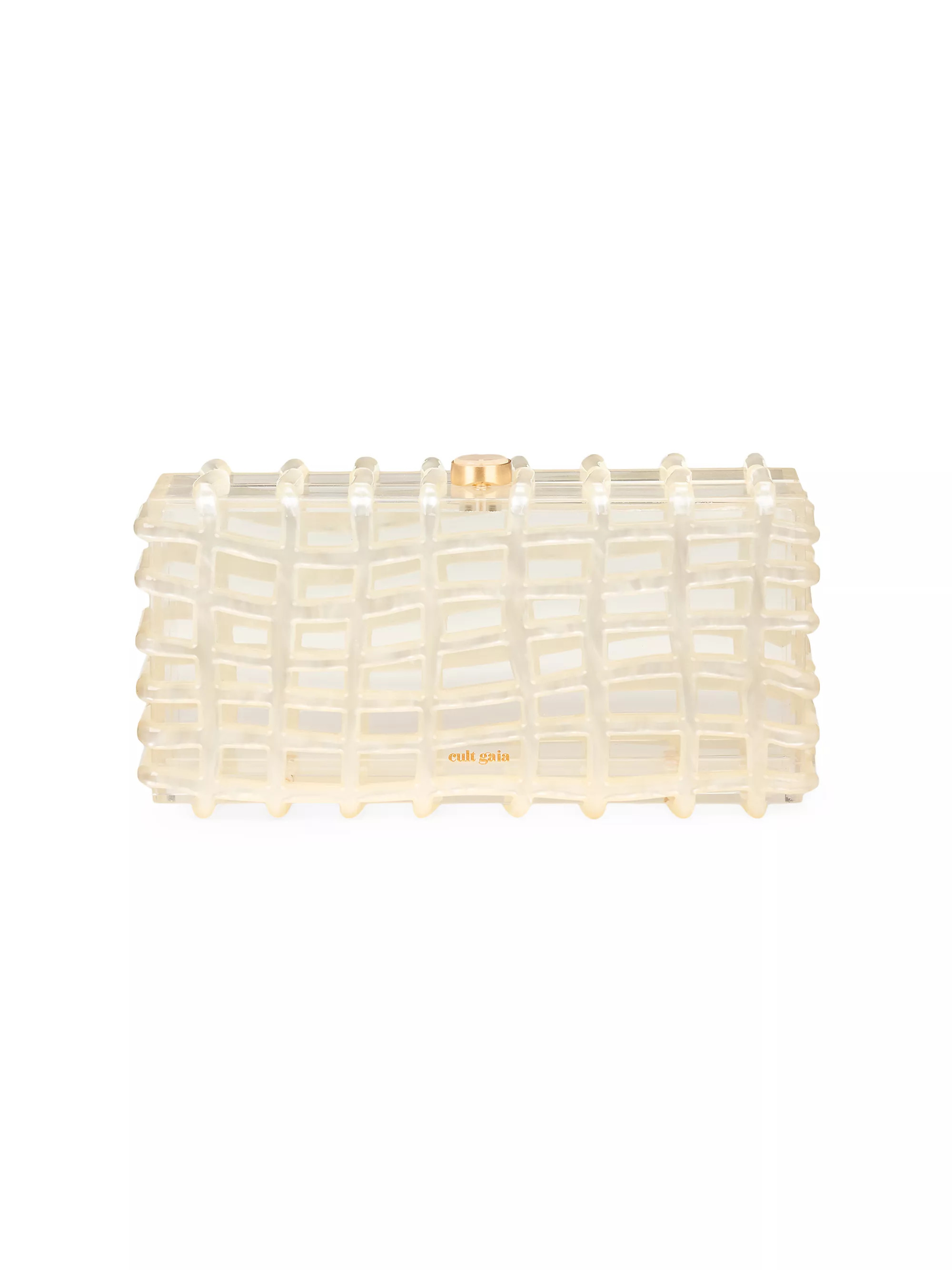 IvoryAll Clutches & PouchesCult GaiaRina Acrylic Clutch$388
            
          20% Off $250+ ... | Saks Fifth Avenue
