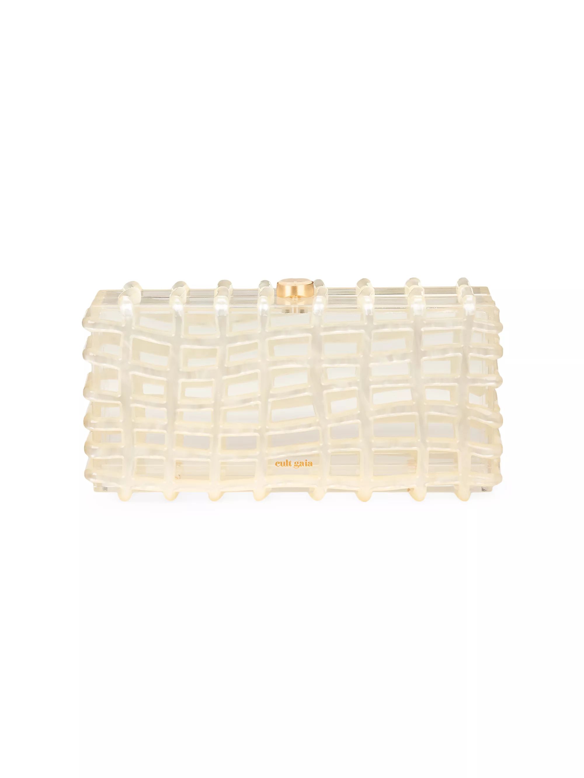 IvoryAll Clutches & PouchesCult GaiaRina Acrylic Clutch$388
            
          20% Off $250+ ... | Saks Fifth Avenue
