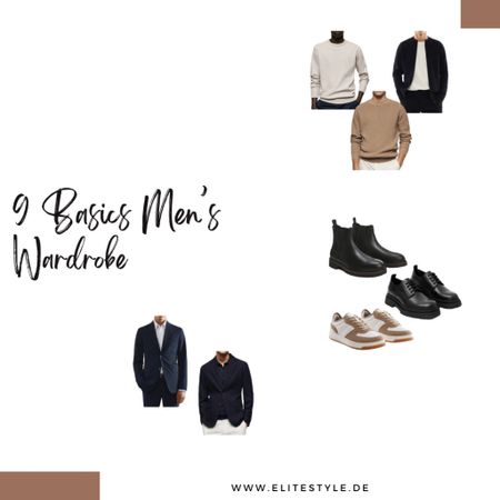 9 Basics Men‘s Wardrobe 

#LTKworkwear #LTKmidsize #LTKeurope