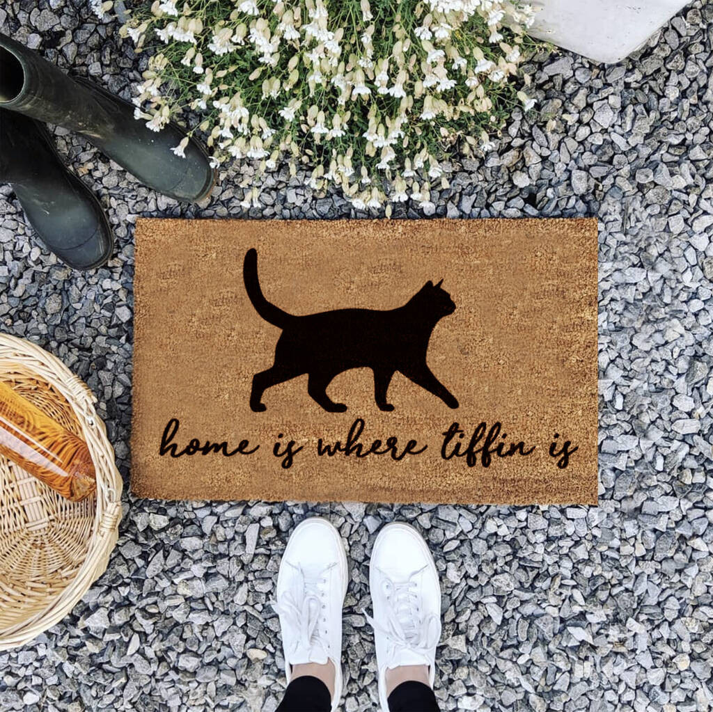 Personalised Pet Cat Doormat Gift For Home | Not On The High Street