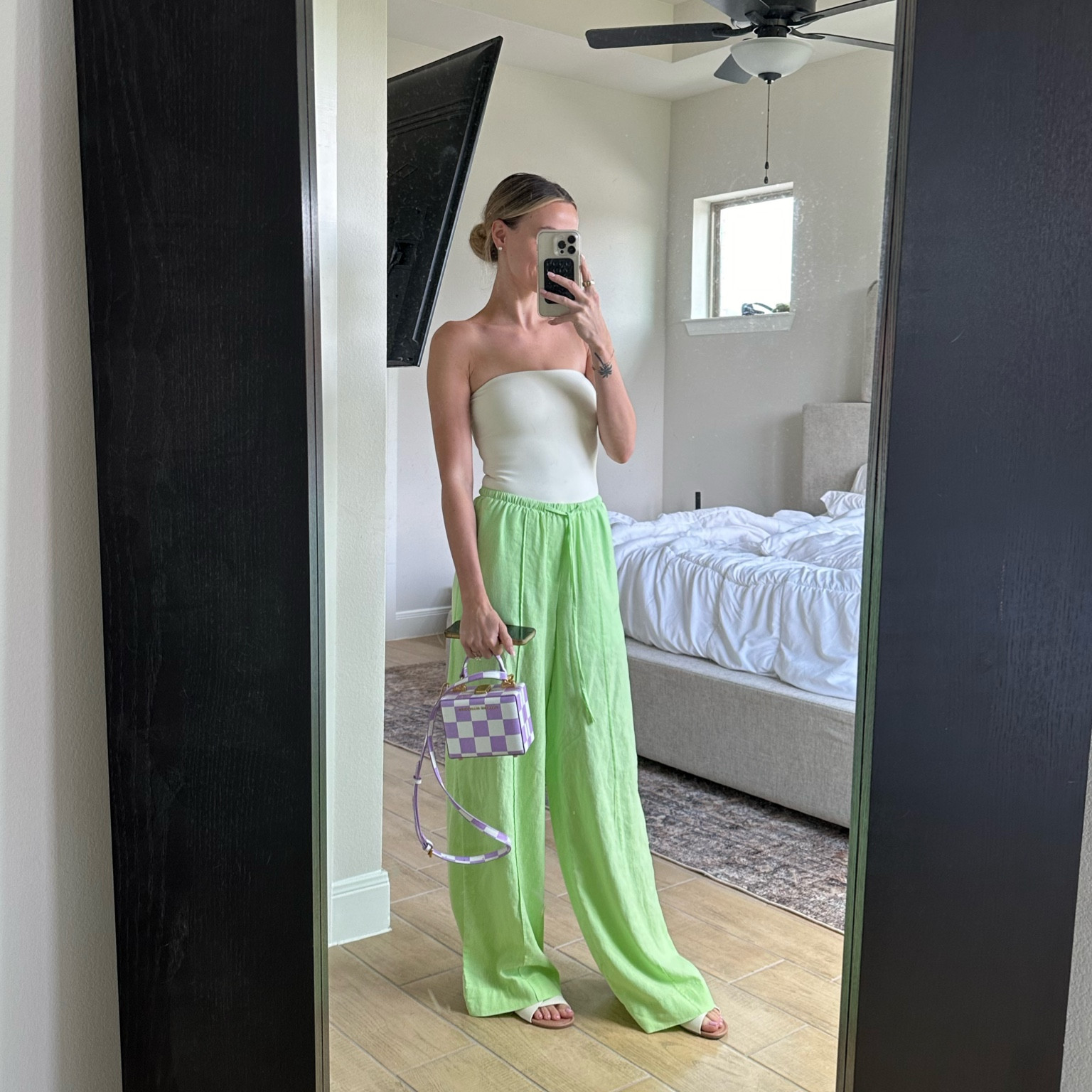 Wearing a small in top and bottom 

#LTKSummerSales #LTKxNSale #LTKSeasonal