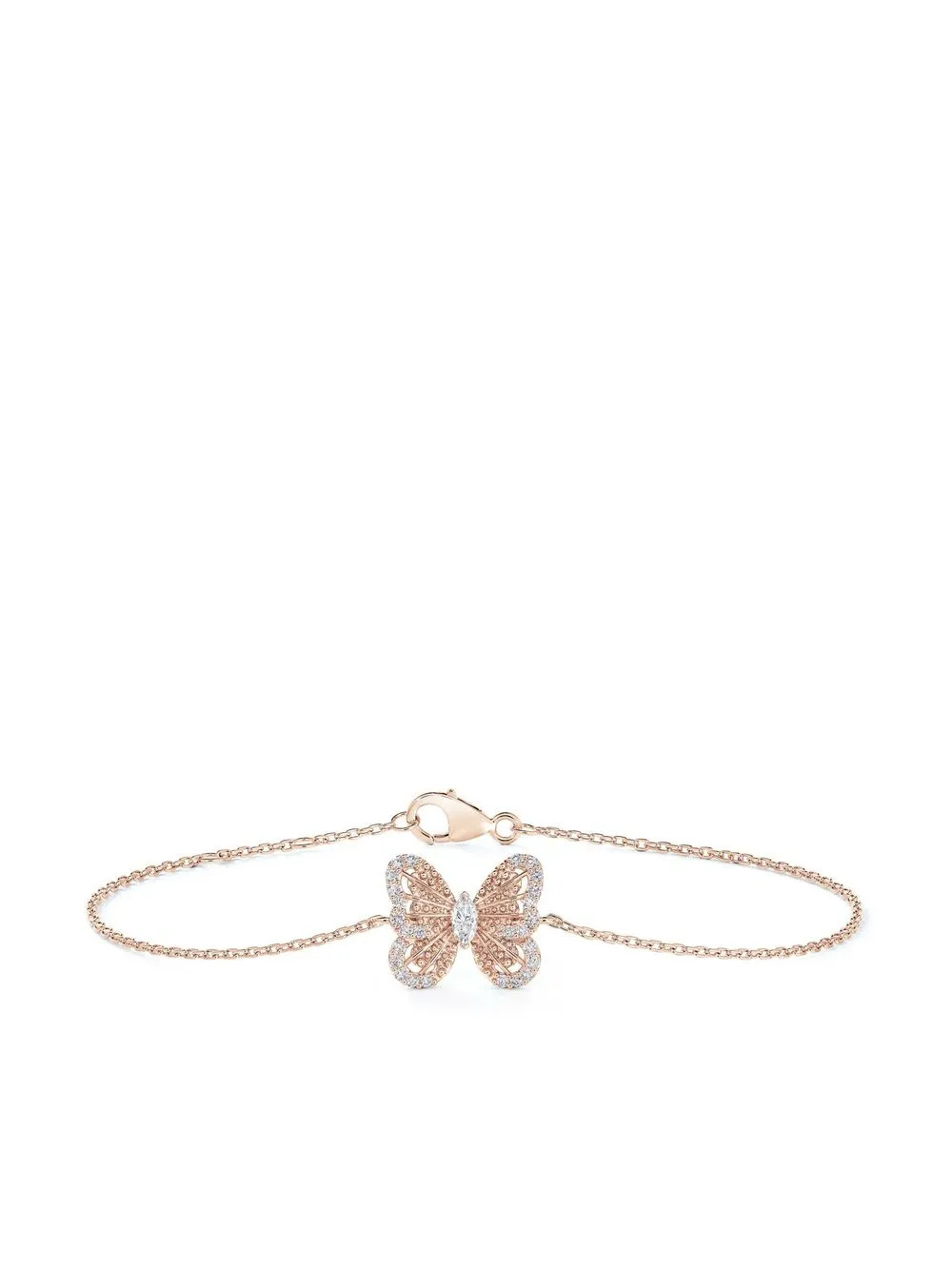 De Beers Jewellers Bracciale Portraits Of Nature In Oro Rosa 18kt Con Diamanti | Rosa | FARFETCH ... | Farfetch Global